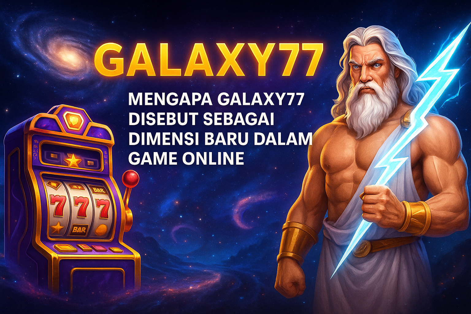 Mengapa Galaxy77 Disebut Sebagai Dimensi Baru dalam Game Online